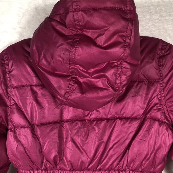 Old Navy Kids Girls Quilted Puffer Jacket Hooded Parka Coat Winter Warm Outwear - Picture 13 of 14
